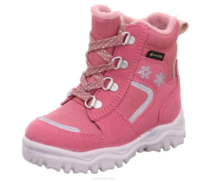 Superfit rosa bebês husky1 - bota com cadarço JFFX487