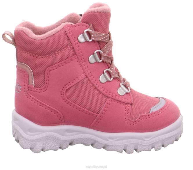 Superfit rosa bebês husky1 - bota com cadarço JFFX487