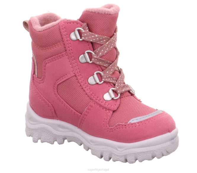 Superfit rosa bebês husky1 - bota com cadarço JFFX487