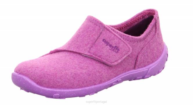 Superfit roxo crianças lucky - chinelo com deslizamento JFFX593