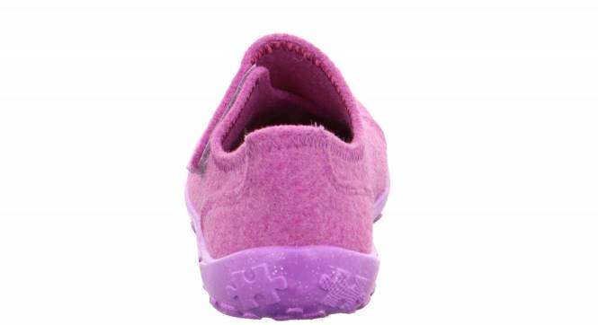 Superfit roxo crianças lucky - chinelo com deslizamento JFFX593